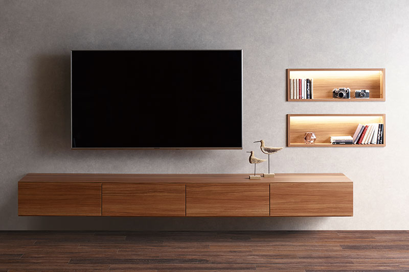 テレビボード+ニッチ収納