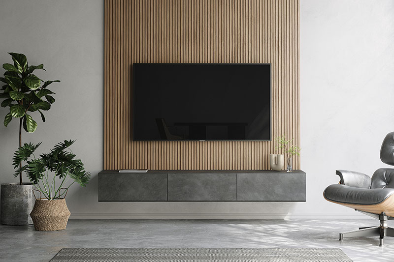 壁掛けテレビボード