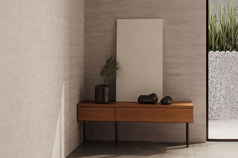 玄関ベンチはおしゃれなアクセントになる